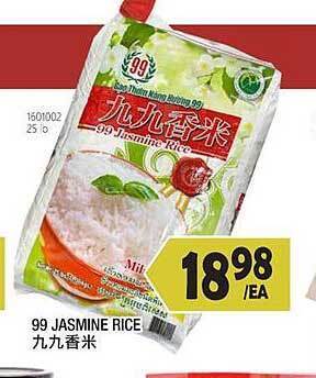 99 Ranch 99 Jasmine Rice offer