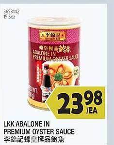 99 Ranch Lkk Abalone In Premium Oyster Sauce offer