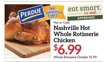 Morton Williams Nashville Hot Whole Rotisserie Chicken offer