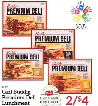 Morton Williams Carl Buddig Premium Deli Lunchmeat offer