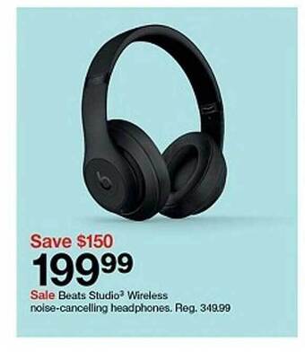 Target Beats Studio Wireless Noise-cancelling Headphones offer