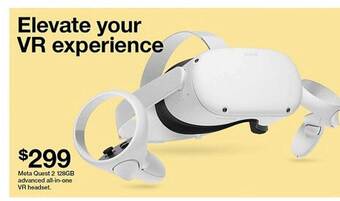 Target Meta Quest 2 128gb Advanced All-in-one Vr Headset offer