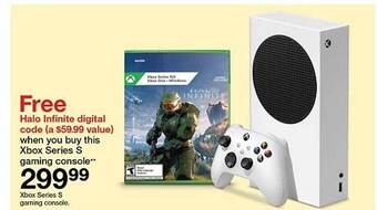 Target Xbox Series S Gaming Console offer