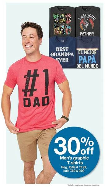 Target Men's Graphic T-shirts offer