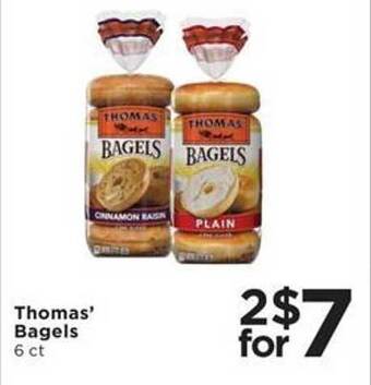 Cub Foods Thomas' Bagels offer