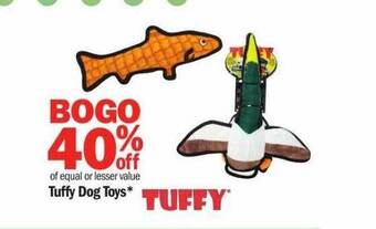 Meijer Tuffy Dog Toys offer