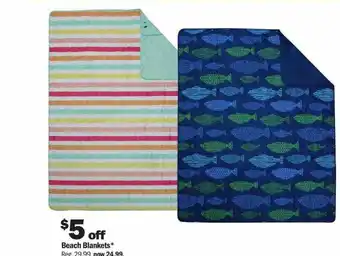 Meijer Beach Blankets offer