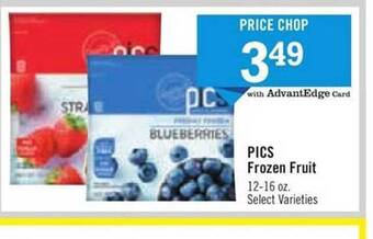 Price Chopper Pics Frozen Fruit offer