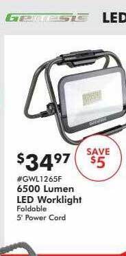 Valu Home Centers 6500 Lumen Led Worklight offer