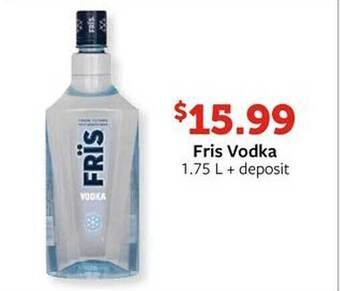 Fareway Fris Vodka offer