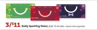 Fareway Bubly Sparkling Water offer