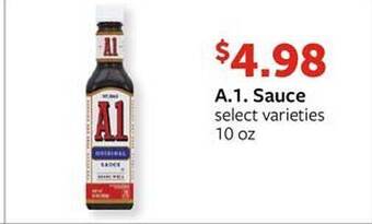 Fareway A1 Sauce offer