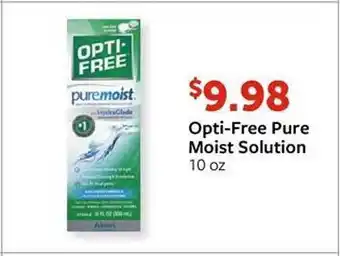 Fareway Optifree Pure Moist Solution offer