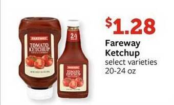Fareway Fareway Ketchup offer