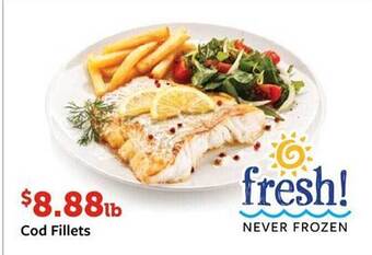 Fareway Cod Fillets offer