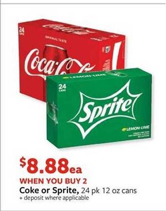 Fareway Coke Or Sprite offer