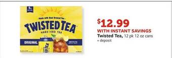 Fareway Twisted Tea offer