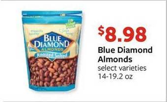 Fareway Blue Diamond Almonds offer