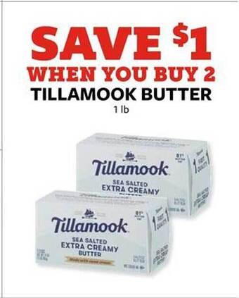 Fareway Tillamook Butter offer
