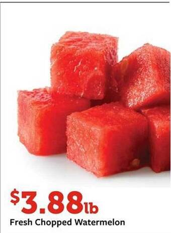 Fareway Fresh Chopped Watermelon offer