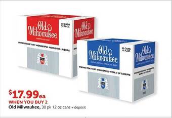 Fareway Old Milwaukee offer