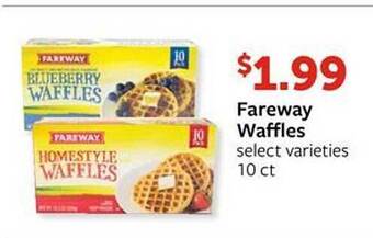 Fareway Fareway Waffles offer
