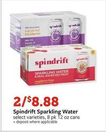 Fareway Spindrift Sparkling Water offer