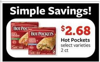 Fareway Hot Pockets offer