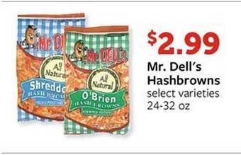 Fareway Mr Dell's Hashbrowns offer