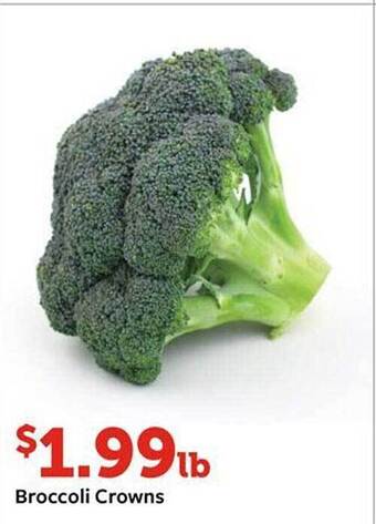 Fareway Broccoli Crowns offer