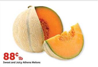 Fareway Sweet And Juicy Athena Melons offer