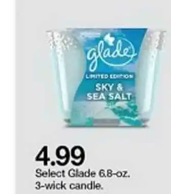 Target Select Glade 6.8-oz. 3-wick Candle offer