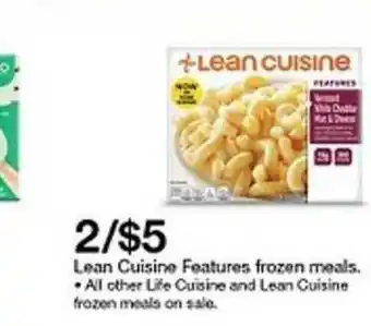 Target Lean Cuisine Features Frozen Meals offer