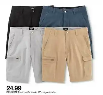 Target Denizen From Levi's Men's 10' Cargo Shorts offer