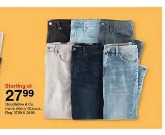 Target Goodfellow & Co. Men's Skinny-fit Jeans offer