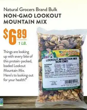 Natural Grocers Natural Grocers Brand Bulk Non-Gmo Lookout Mountain Mix offer