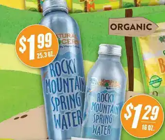 Natural Grocers Natural Grocers Rocky Mountain Spring Water offer