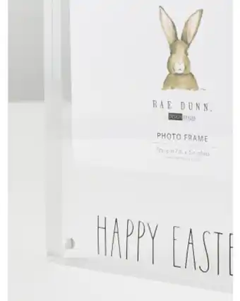 Home Goods 5x7 acrylic happy easter frame offer