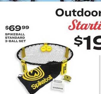 Academy Spikeball Standard 3-ball Set offer