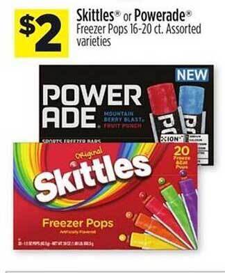 Dollar General Skittles Or Powerade offer