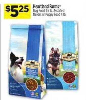 Dollar General Heartland Farms Dog Food offer