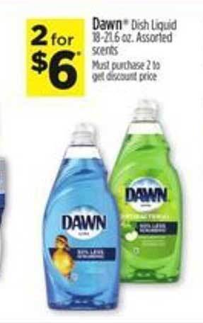 Dollar General Dawn Dish Liquid offer