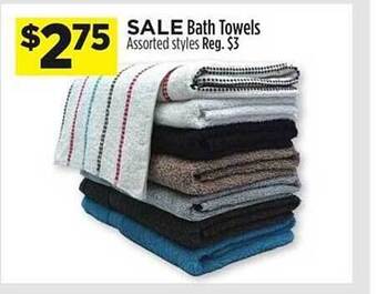 Dollar General Bath Towels offer