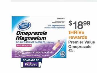 Kinney Drugs Premier Value Omeprazole offer