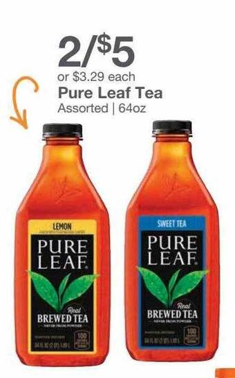 Kinney Drugs Pure Leaf Tea offer
