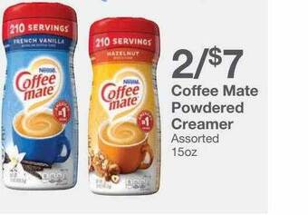 Kinney Drugs Coffee Mate Powdered Creamer offer