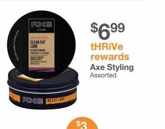 Kinney Drugs Axe Styling offer