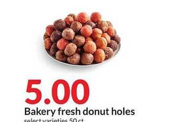 Hy-Vee Bakery Fresh Donut Holes offer