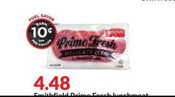 Hy-Vee Smithfield Prime Fresh Lunchmeat offer