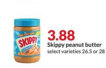 Hy-Vee Skippy Peanut Butter offer